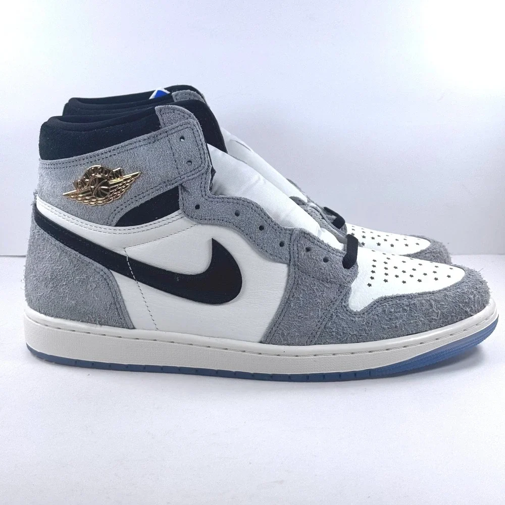 Nike Air Jordan 1 Retro High OG Washed Black Grey White DZ5485-051 Mens Sneaker
